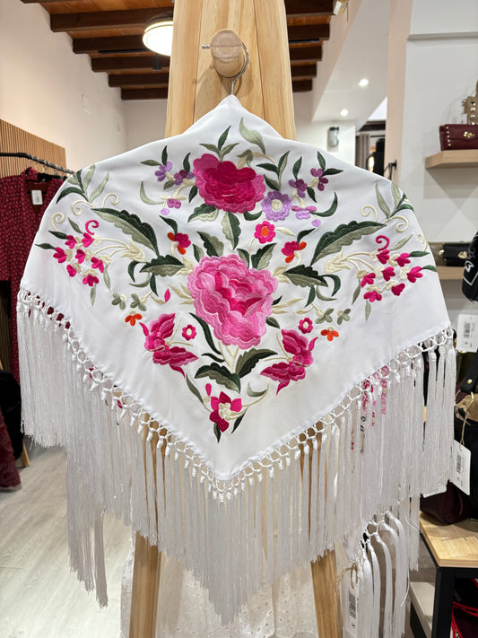 Mantoncillo Romero blanco