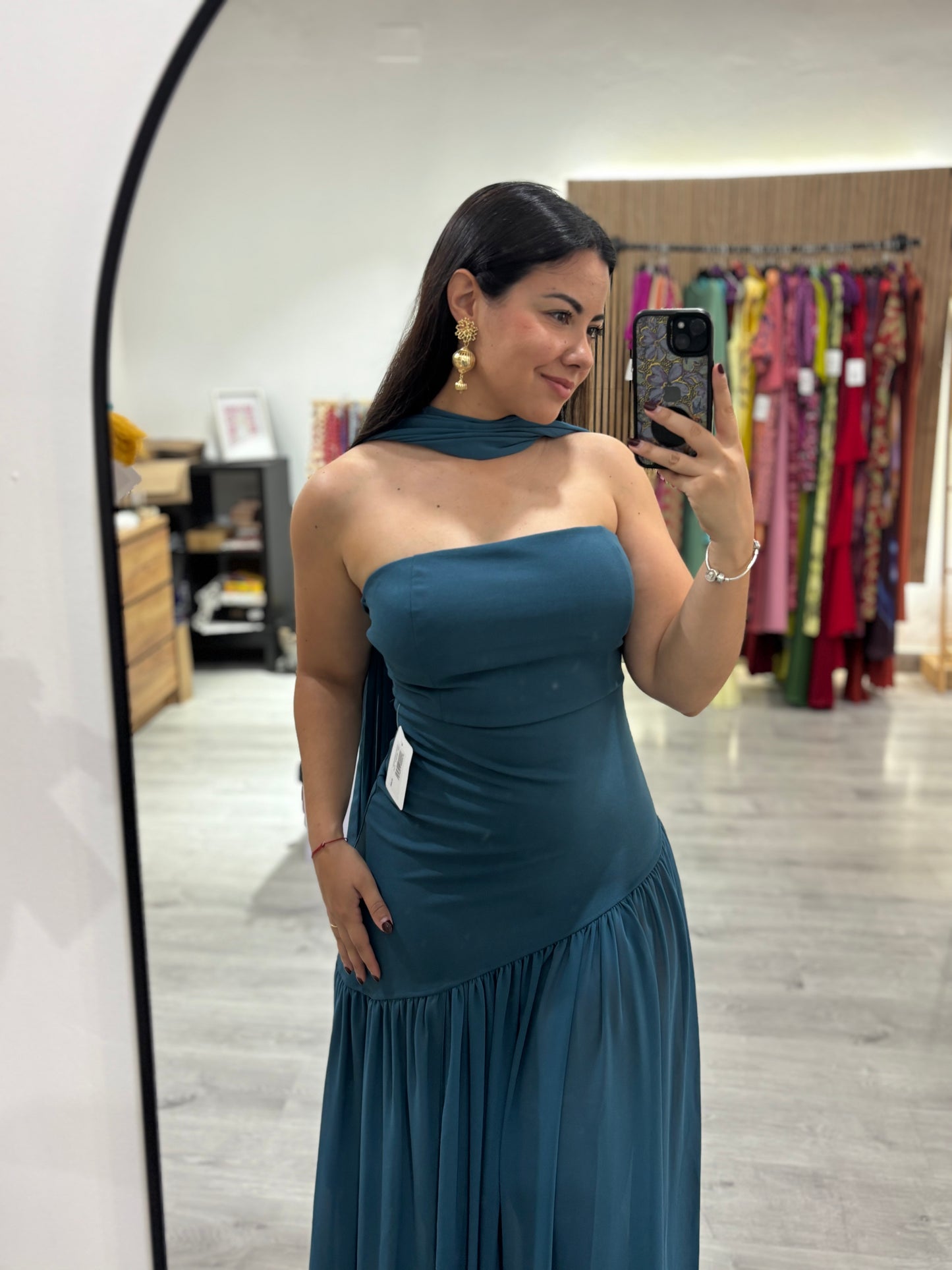 Vestido Sirena azul