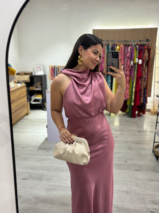 Vestido Selena rosa