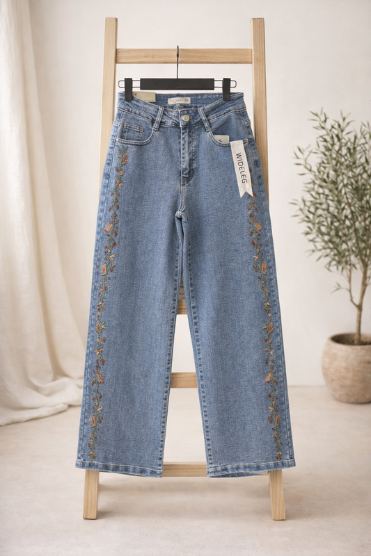 Jeans bordados